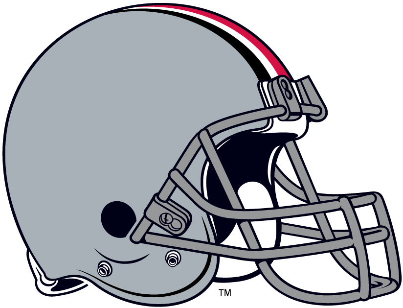 Ohio State Buckeyes 1968-Pres Helmet Logo v3 iron on transfers for fabric